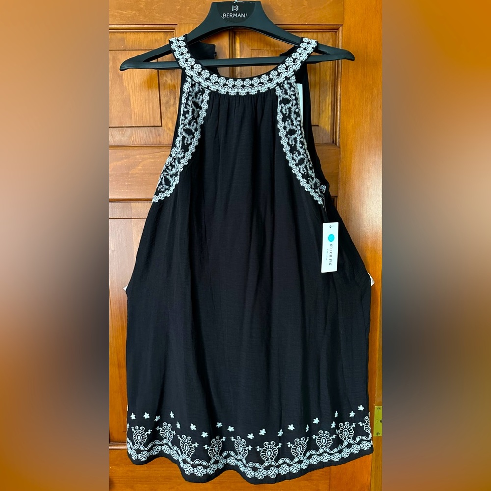 THML Vittoria Embroidered Dress